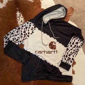 Printed Carhartt hoodie